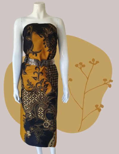 javanese batik sarong bird