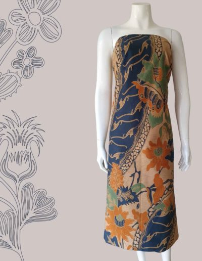modern parang floral batik fabric