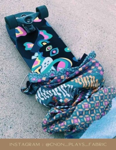 Batik Skateboard Sock 2